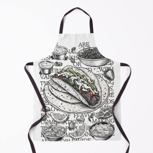 Item preview, Tacos vintage sketch by CallisC Arts ⭐⭐⭐⭐⭐ designed and sold by CallisC-Arts.