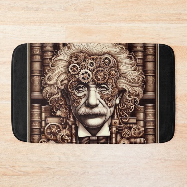 Item preview, Albert Einstein Steampunk  designed and sold by sevenmountains.