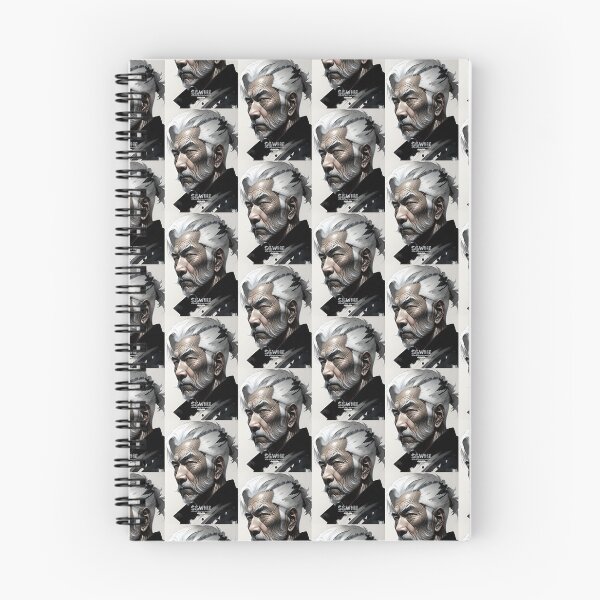 Item preview, Handsome Asian silver grey White hair beard brother designed and sold by markyboyce247.