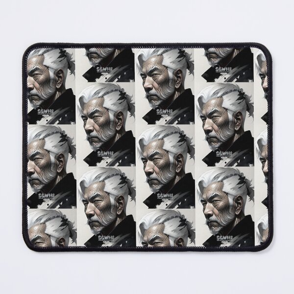 Item preview, Handsome Asian silver grey White hair beard brother designed and sold by markyboyce247.