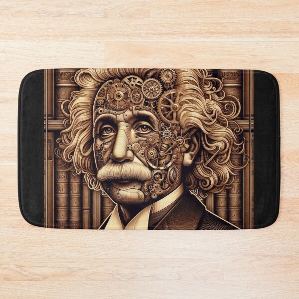 Item preview, Albert Einstein Steampunk  designed and sold by sevenmountains.