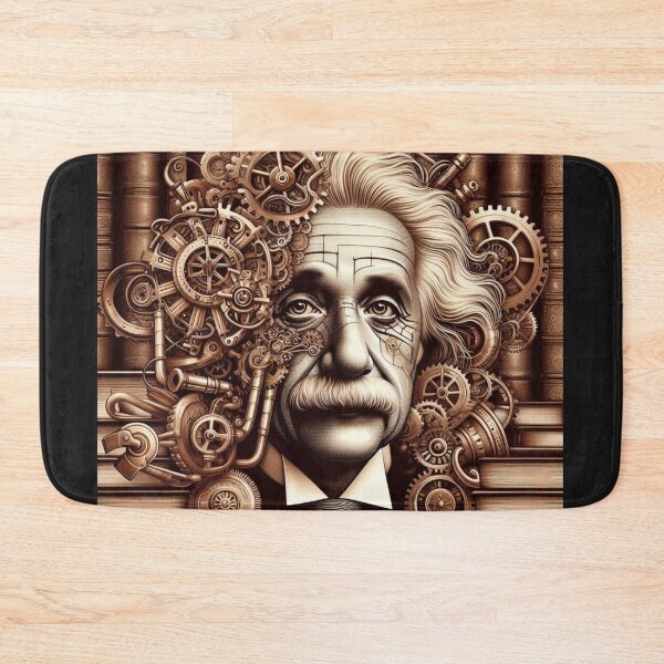 Item preview,  Albert Einstein Steampunk  designed and sold by sevenmountains.