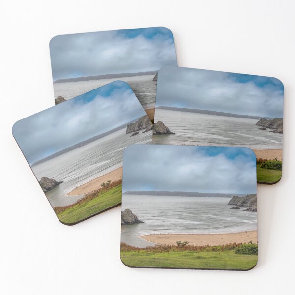 Item preview, Three Cliffs Bay designed and sold by Viv Thompson Photography .