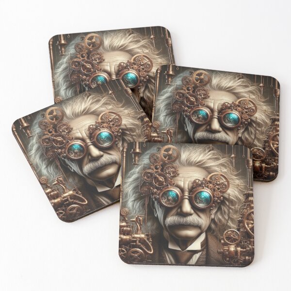 Item preview,  Albert Einstein Steampunk  designed and sold by sevenmountains.