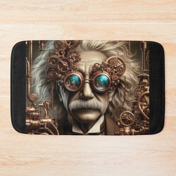 Item preview,  Albert Einstein Steampunk  designed and sold by sevenmountains.