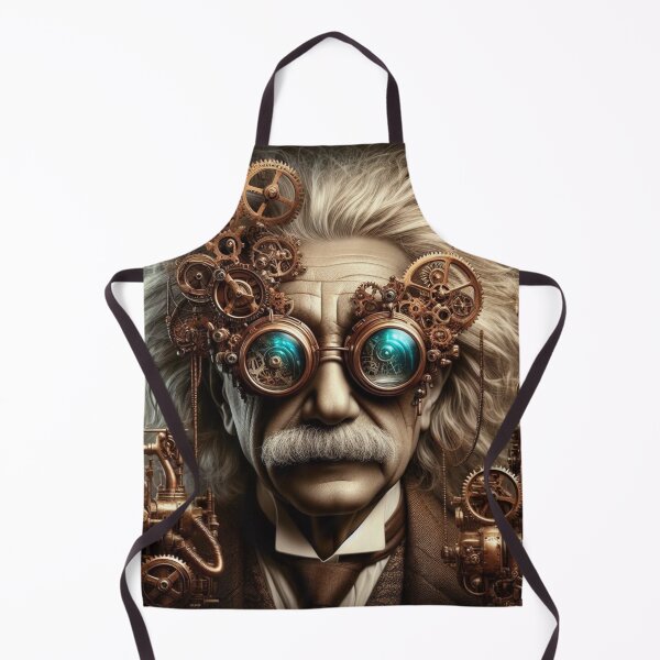 Item preview, Albert Einstein Steampunk designed and sold by sevenmountains.