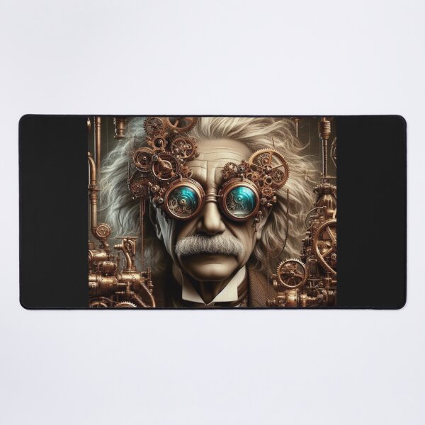 Item preview,  Albert Einstein Steampunk  designed and sold by sevenmountains.