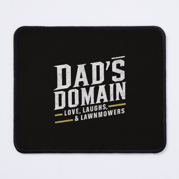 Item preview, Fathers Day Dads Domain: Love, Laughs, & Lawnmowers. designed and sold by HOMEDESIGNPRINT.