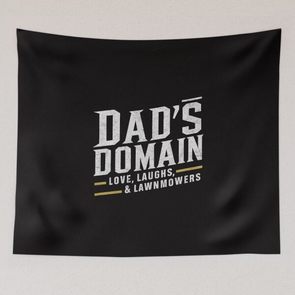 Item preview, Fathers Day Dads Domain: Love, Laughs, & Lawnmowers. designed and sold by HOMEDESIGNPRINT.