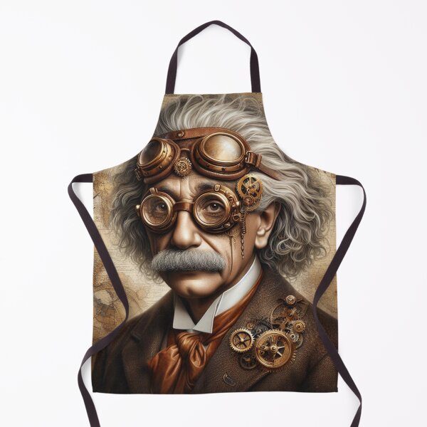 Item preview, Albert Einstein Steampunk designed and sold by sevenmountains.