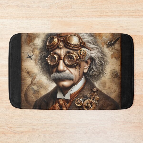 Item preview,  Albert Einstein Steampunk  designed and sold by sevenmountains.