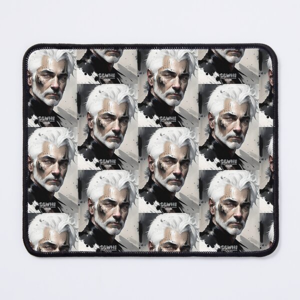 Item preview, Handsome white silver grey White hair beard brother designed and sold by markyboyce247.