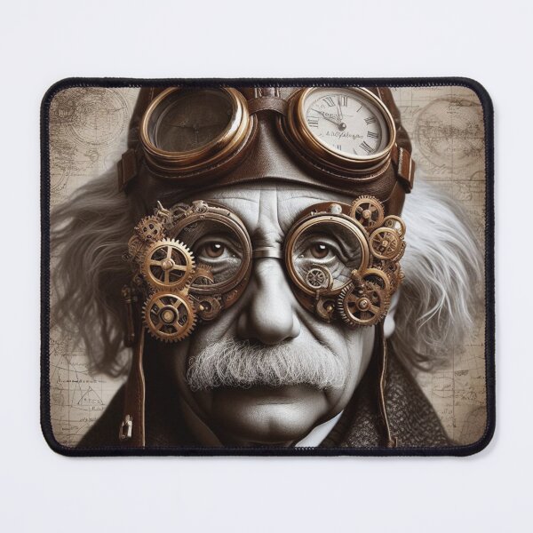 Item preview, Albert Einstein Steampunk designed and sold by sevenmountains.