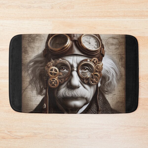 Item preview,  Albert Einstein Steampunk  designed and sold by sevenmountains.