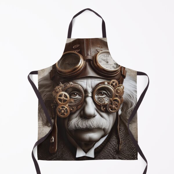 Item preview, Albert Einstein Steampunk designed and sold by sevenmountains.