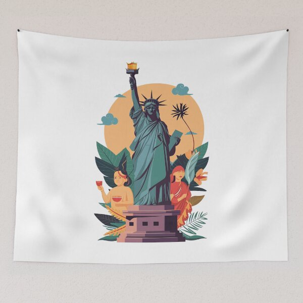 Item preview, Aapi month gift :Asian Pacific American Heritage Month, Statue of Liberty designed and sold by simolamiris.