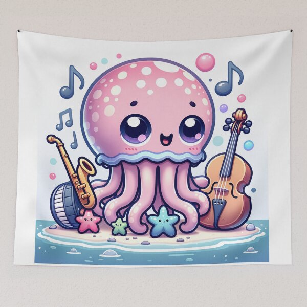 Item preview, Octo-Melodies: Musical Maestro of the Sea designed and sold by 0penvimark.