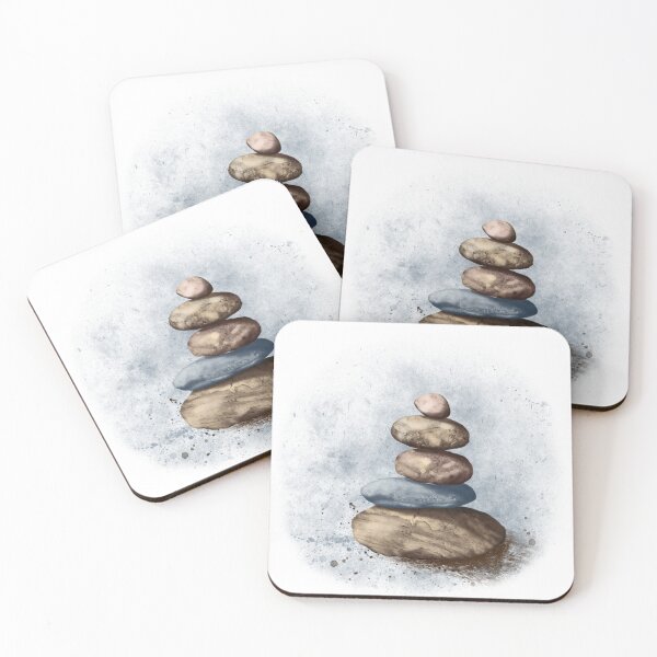 Item preview, Zen rocks designed and sold by MistyLakeArt.