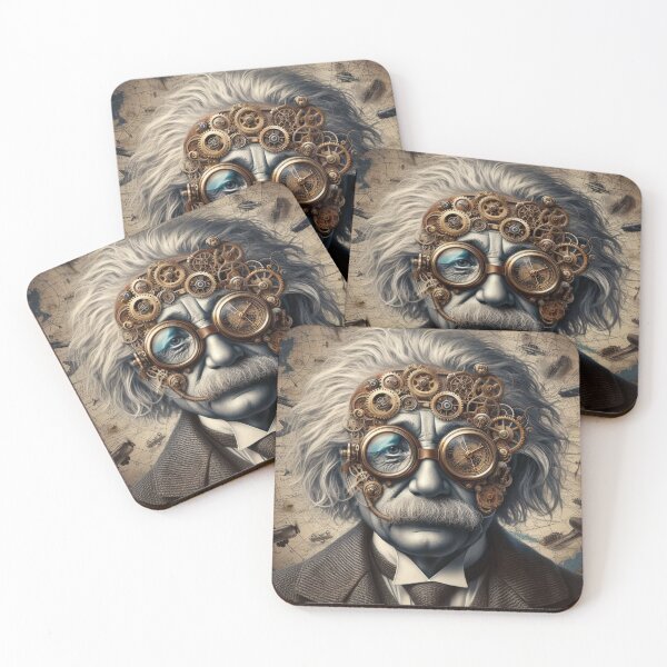 Item preview,  Albert Einstein Steampunk  designed and sold by sevenmountains.