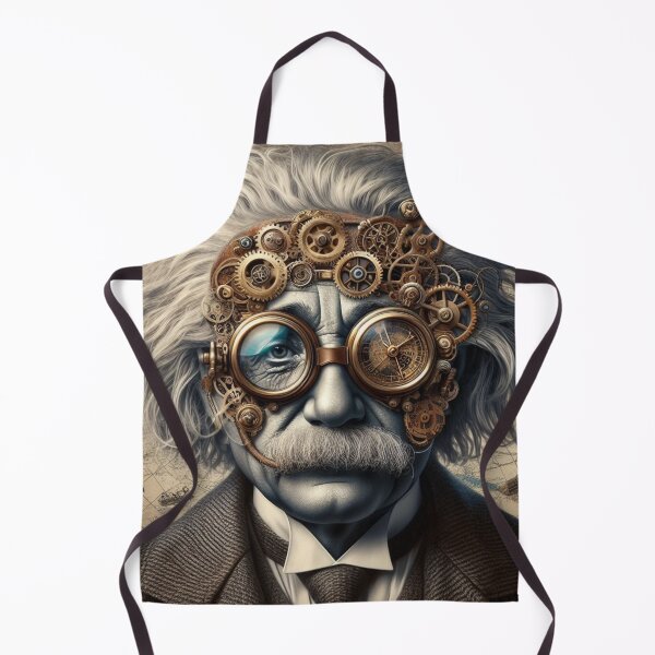 Item preview, Albert Einstein Steampunk designed and sold by sevenmountains.