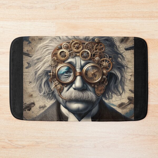 Item preview,  Albert Einstein Steampunk  designed and sold by sevenmountains.