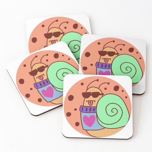 Item preview, Retro Sunglasses Snail in Heart Sweater designed and sold by GrudaDesigns.