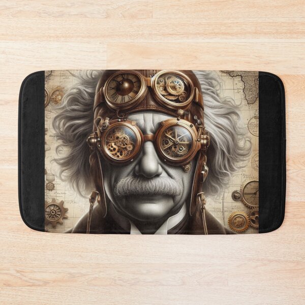 Item preview, Albert Einstein Steampunk  designed and sold by sevenmountains.