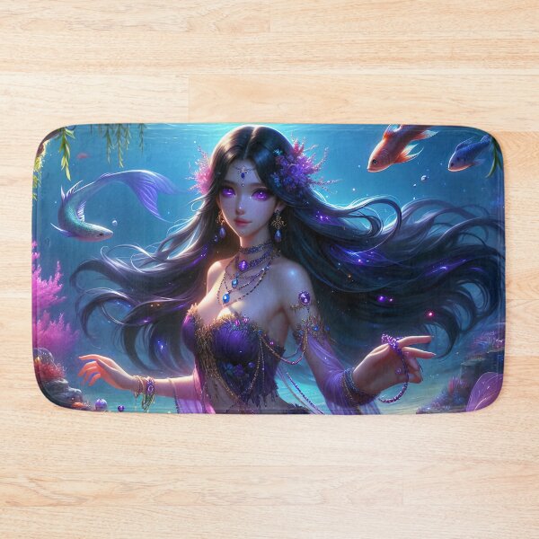 Item preview, Ashera - She Who Walks The Sea - Mermaid designed and sold by Mermaid's Whimsy.