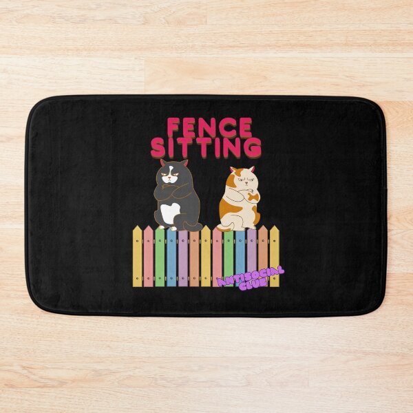 Item preview, Fence Sitting Antisocial Club designed and sold by SleepingFoxy.