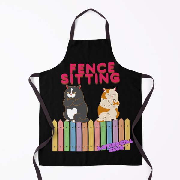 Item preview, Fence Sitting Antisocial Club designed and sold by SleepingFoxy.