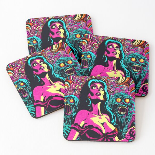 Item preview, Trippy Psychedelic Monster Queen designed and sold by AIPixelMaster.