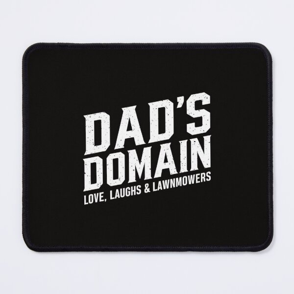 Item preview, Fathers Day Dads Domain: Love, Laughs; Lawnmowers. designed and sold by HOMEDESIGNPRINT.