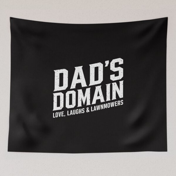 Item preview,  Fathers Day Dads Domain: Love, Laughs; Lawnmowers. designed and sold by HOMEDESIGNPRINT.