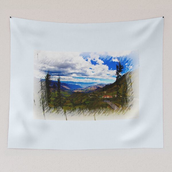 Item preview, View Of Giron Valley From Portete IV designed and sold by alabca.
