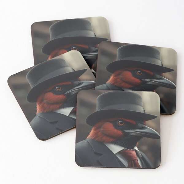 Item preview, Mafia bird, red and black designed and sold by mikaws.