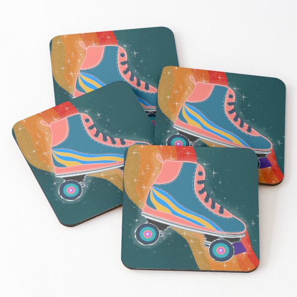 Item preview, Retro Roller Skate Revival designed and sold by AdriaCaps Art & Design.