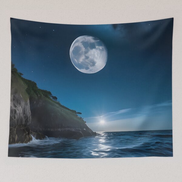 Item preview, Rhythmic Waves On A Peaceful Night designed and sold by Hall-O-Gram.