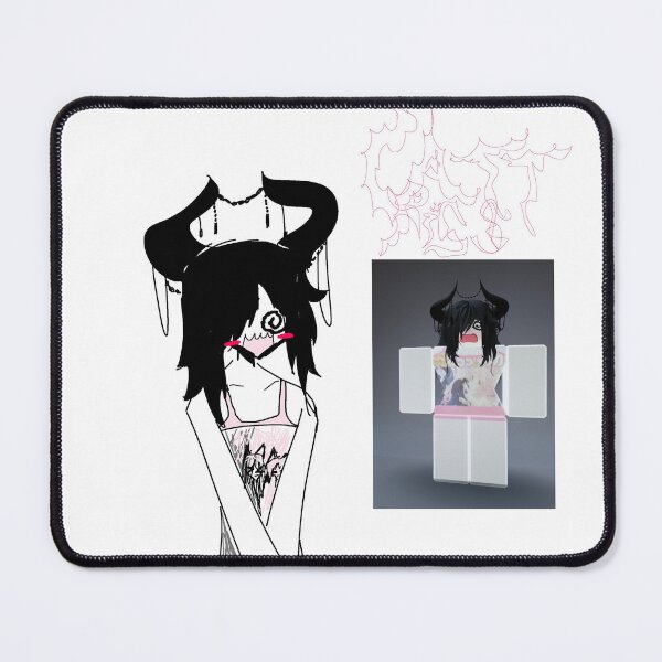 Item preview, roblox girl metal logo designed and sold by cattpissstore.