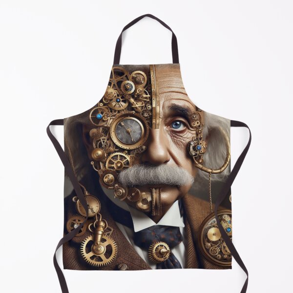 Item preview, Albert Einstein Steampunk designed and sold by sevenmountains.