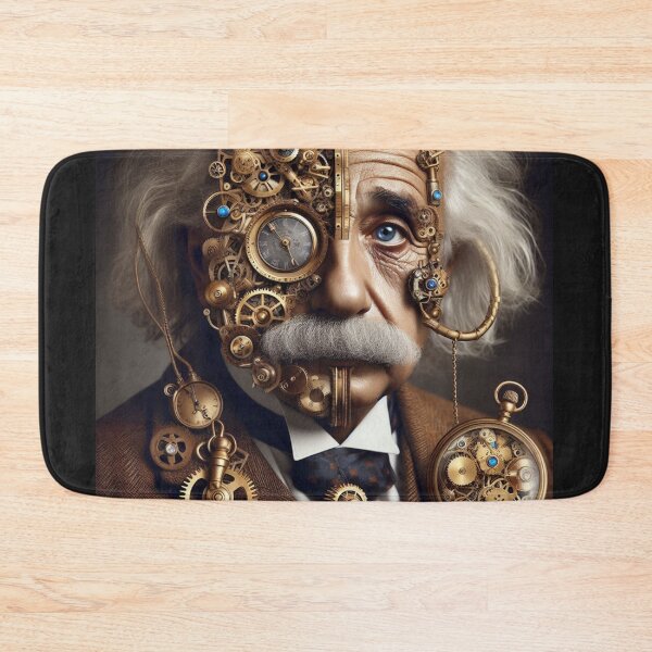 Item preview, Albert Einstein Steampunk  designed and sold by sevenmountains.