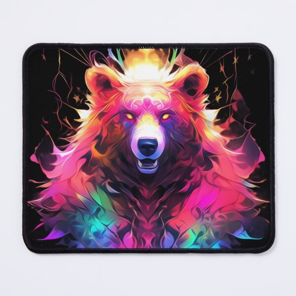 Item preview, Colorful Bear Painting Splashes Of Color designed and sold by jenmountainen.