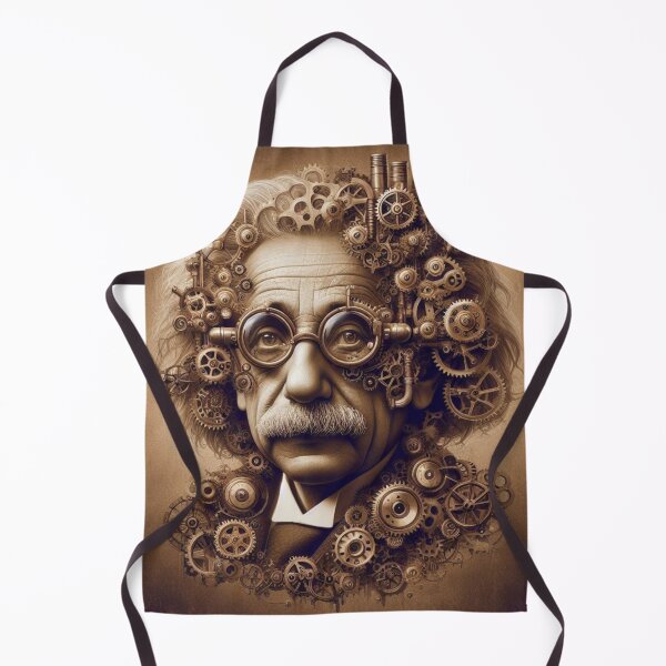 Item preview, Albert Einstein Steampunk designed and sold by sevenmountains.