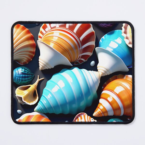 Item preview, Colorful Seashell Pattern Design designed and sold by TheArtOfPat.