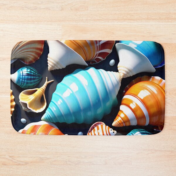 Item preview, Colorful Seashell Pattern Design designed and sold by TheArtOfPat.