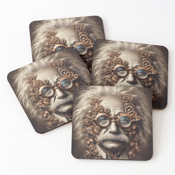 Item preview,  Albert Einstein Steampunk  designed and sold by sevenmountains.