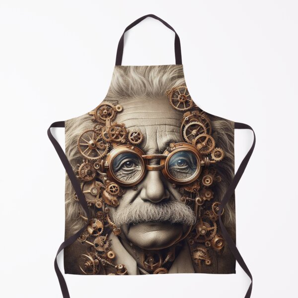 Item preview, Albert Einstein Steampunk designed and sold by sevenmountains.