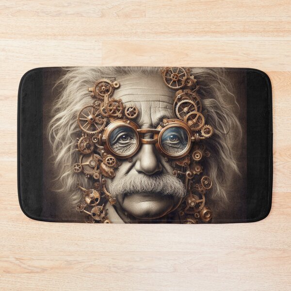 Item preview,  Albert Einstein Steampunk  designed and sold by sevenmountains.
