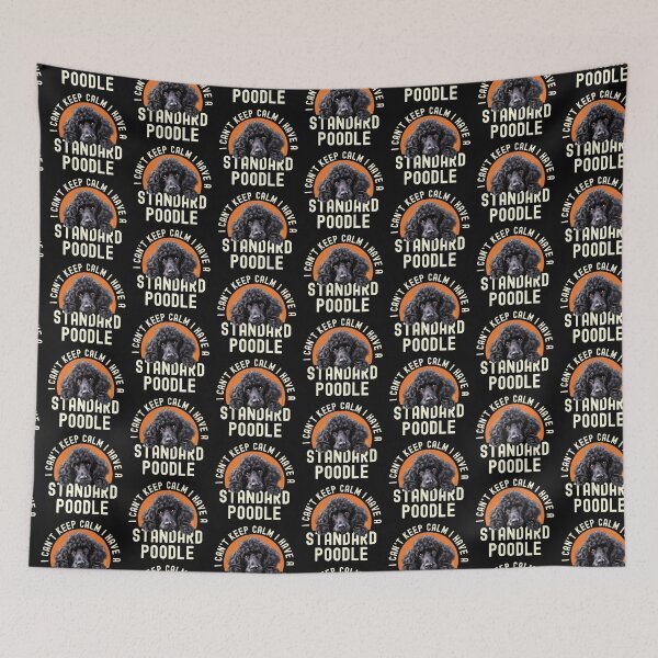 Item preview, Black Standard Poodle Owner designed and sold by TheAnimalZ00.