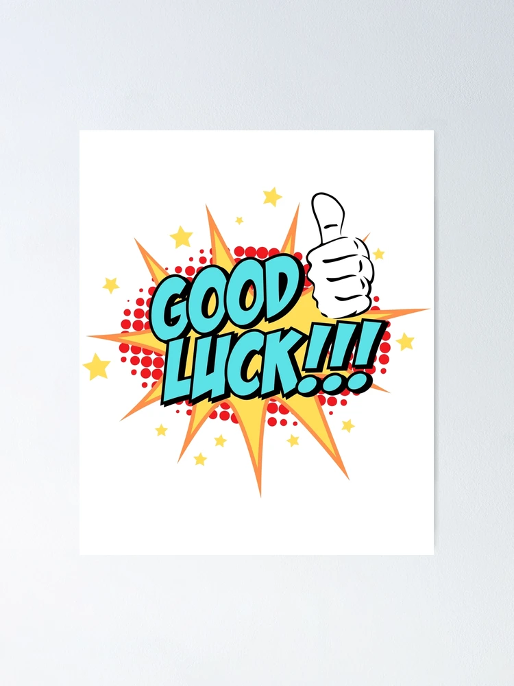 小物 GALLERY DEPT. Good Luck Poster fposter,small,wall_texture,