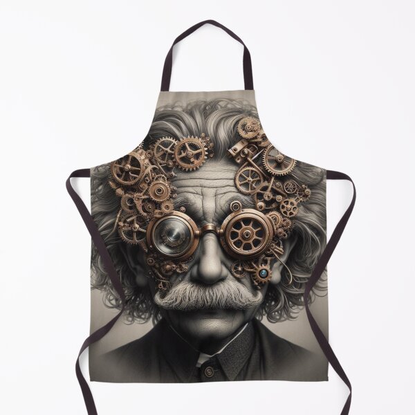Item preview, Albert Einstein Steampunk designed and sold by sevenmountains.